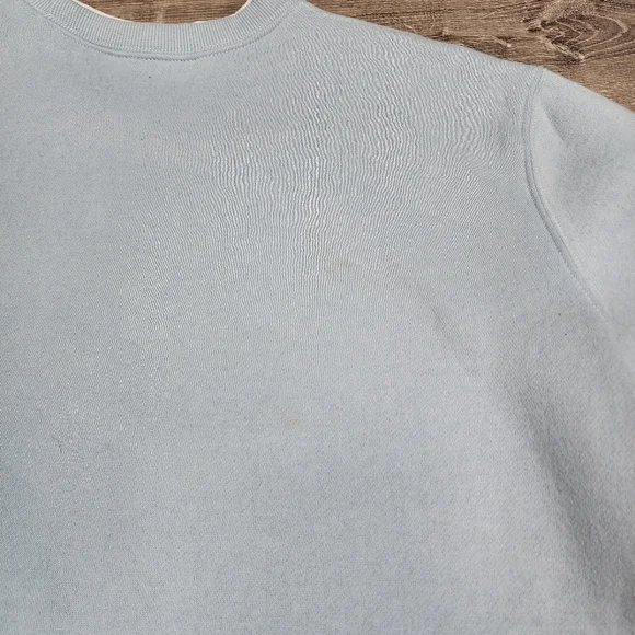 CARDINAL BIRD Graphic Pullover Blue Sweatshirt Crew Neck Collar Large - Picture 13 of 14